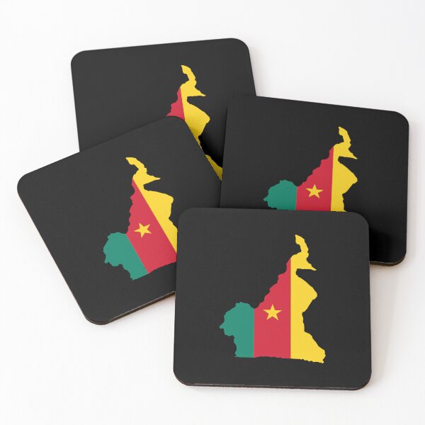 Aperçu de l'œuvre Drapeau du Cameroun en forme de CM créée et vendue par shitpostee.
