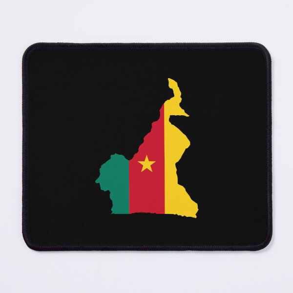 Item preview, Cameroon Shaped Flag CM designed and sold by shitpostee.