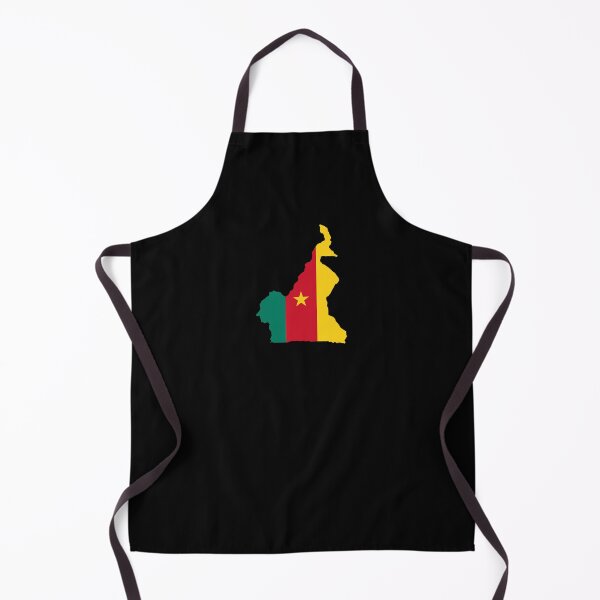 Item preview, Cameroon Shaped Flag CM designed and sold by shitpostee.