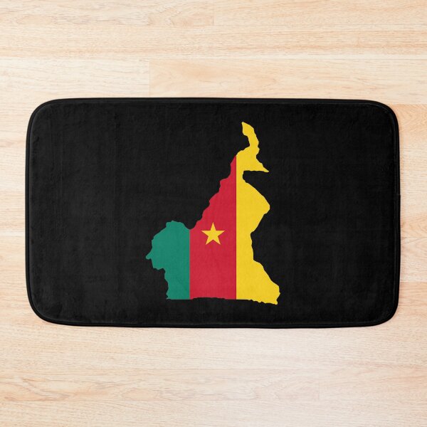 Item preview, Cameroon Shaped Flag CM designed and sold by shitpostee.
