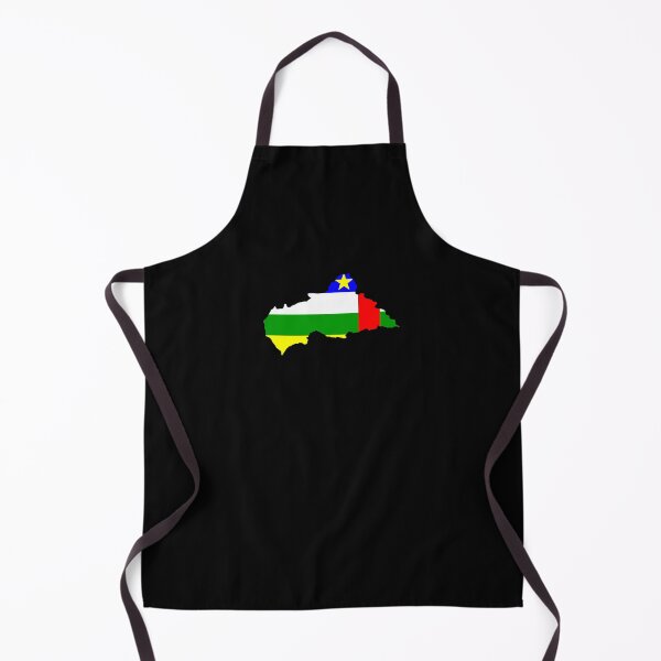 Item preview, Central African Republic Shaped Flag CF designed and sold by shitpostee.