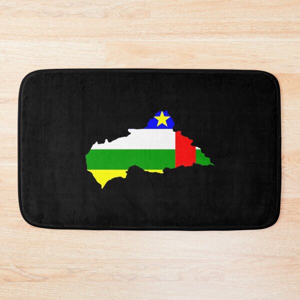 Item preview, Central African Republic Shaped Flag CF designed and sold by shitpostee.
