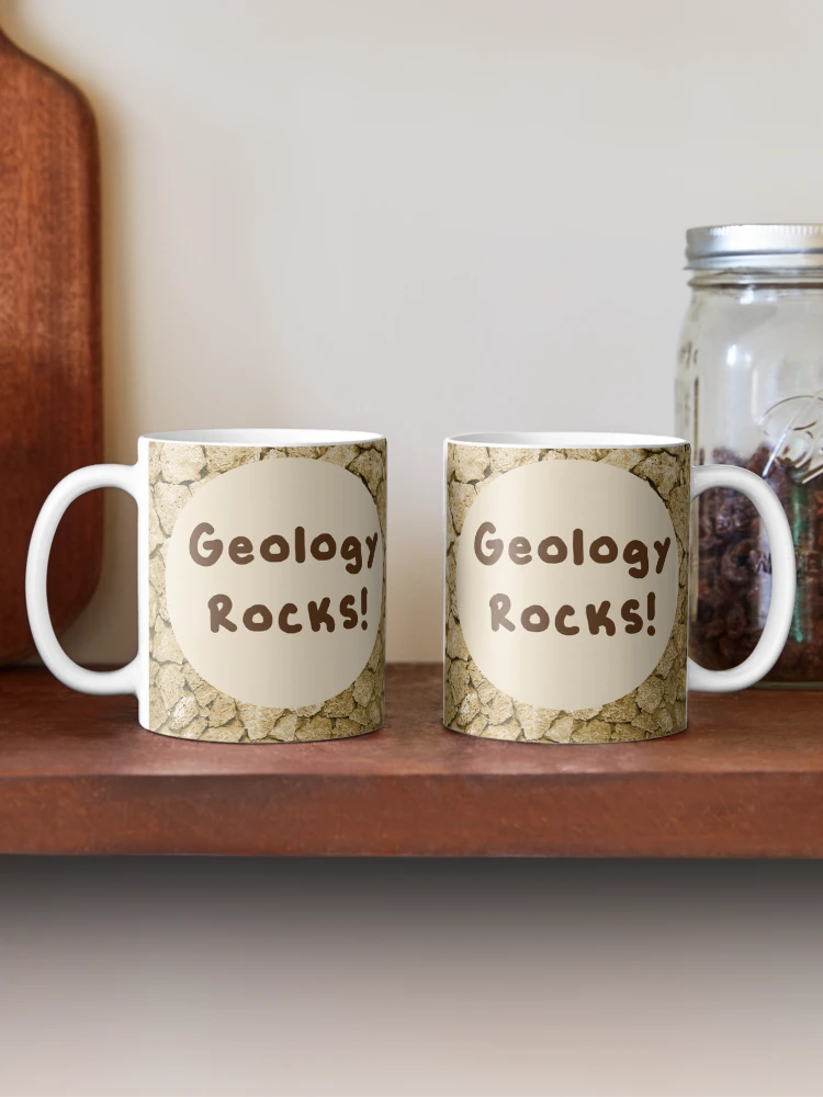 Thumbnail 2 of 6, Coffee Mug, Geology Rocks! designed and sold by WFCD.