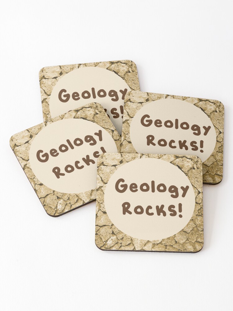 Thumbnail 1 of 5, Coasters (Set of 4), Geology Rocks! designed and sold by WFCD.
