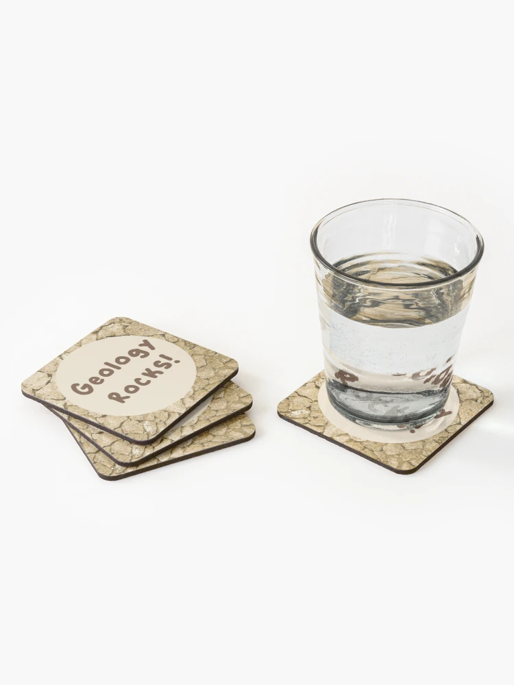 Thumbnail 2 of 5, Coasters (Set of 4), Geology Rocks! designed and sold by WFCD.