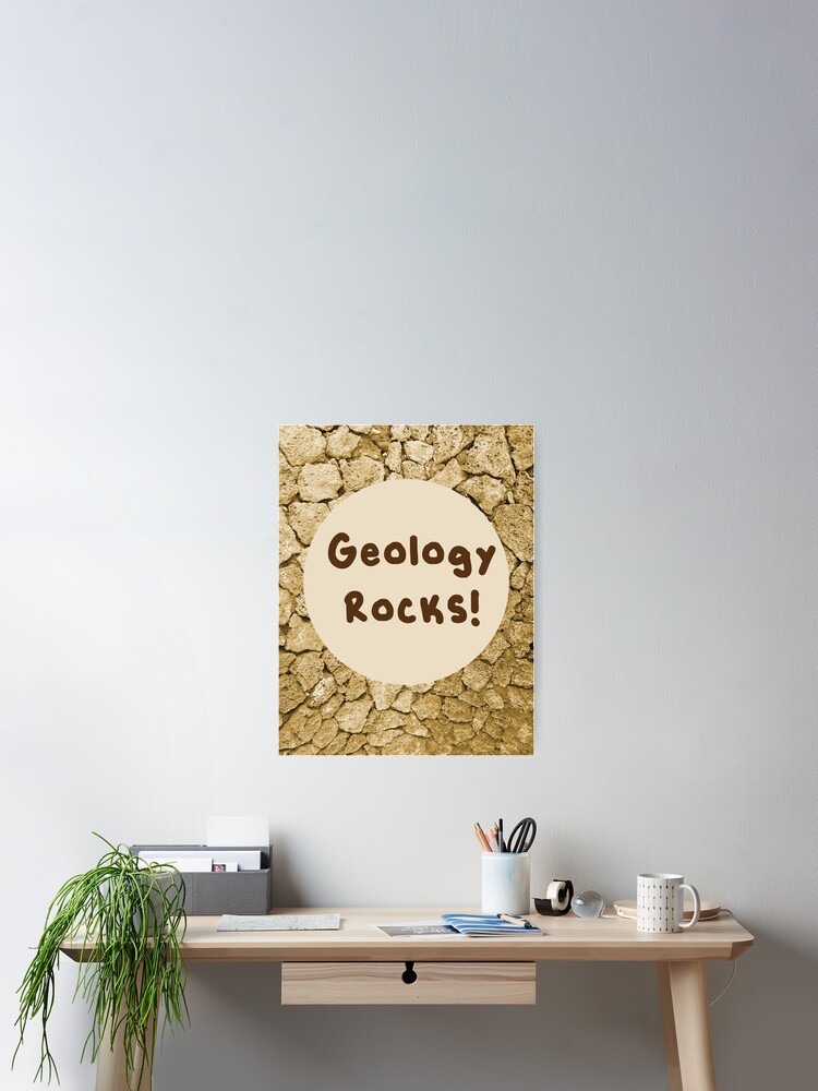 Thumbnail 2 of 3, Poster, Geology Rocks! designed and sold by WFCD.