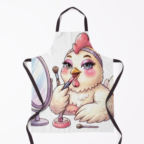 Item preview, Glamorous Makeup Chicken designed and sold by DailyDoodlesBySumbul.