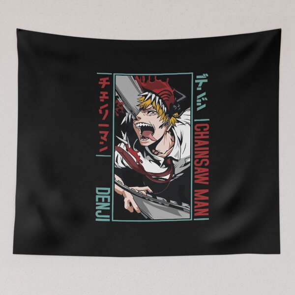 Item preview, Fearless Chainsaw Devil Hunter Anime Design designed and sold by CrispyToast-YT.