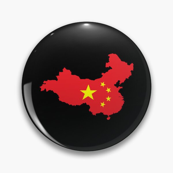 Item preview, China Shaped Flag CN designed and sold by shitpostee.