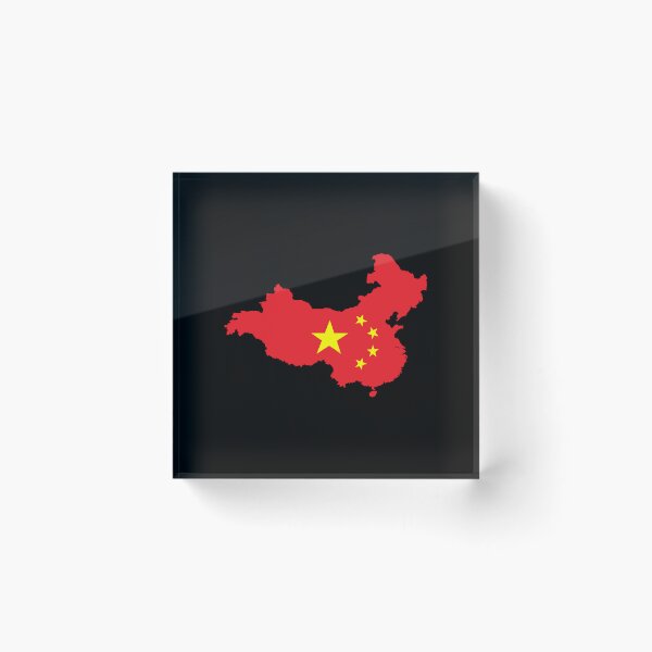 Artikelvorschau, China-förmige Flagge CN entworfen und verkauft von shitpostee.