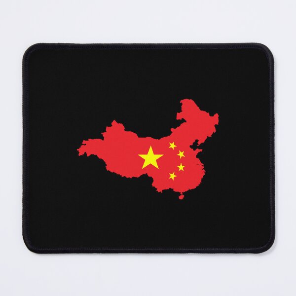 Artikelvorschau, China-förmige Flagge CN entworfen und verkauft von shitpostee.