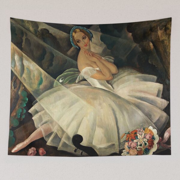 Item preview, Lili Elbe by Gerda Wegener - intage Ballet Illustration Elegant Ballerina for Dance Lovers designed and sold by RickE.