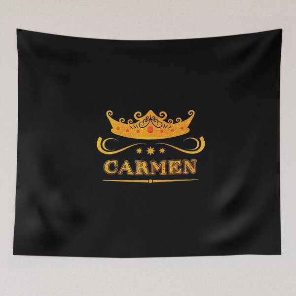 Item preview, Carmen Personalized Name With Crown - Cool & Custom Gift for Girls, Teens designed and sold by Oussinc.