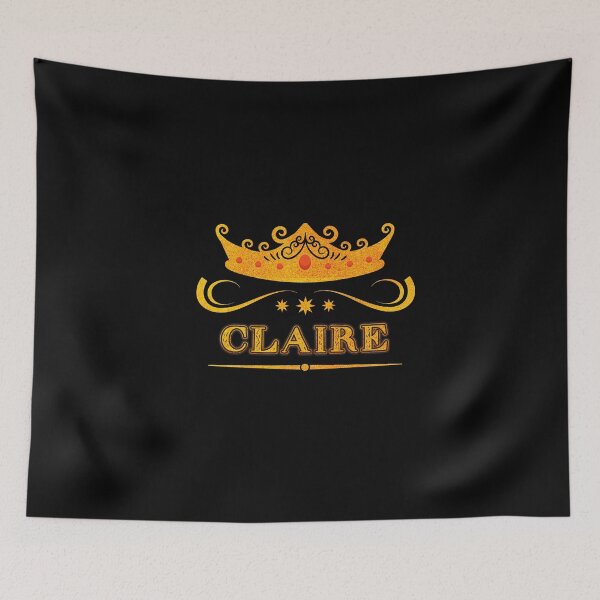 Item preview, Claire Personalized Name With Crown - Cool & Custom Gift for Girls, Teens designed and sold by Oussinc.