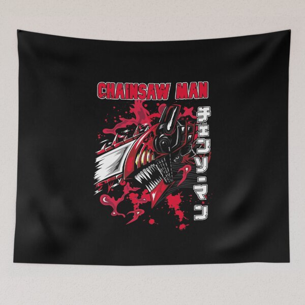 Item preview, Fearless Chainsaw Devil Hunter Anime Design designed and sold by CrispyToast-YT.