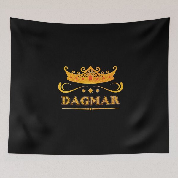 Item preview, Dagmar Personalized Name With Crown - Cool & Custom Gift for Girls, Teens designed and sold by Oussinc.