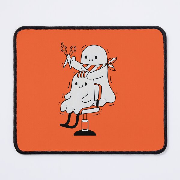Item preview, Cute Ghost Barber Funny Halloween Hair Stylist designed and sold by DariaOltes.