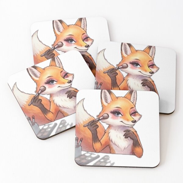 Item preview, Makeup Queen Fox designed and sold by DailyDoodlesBySumbul.