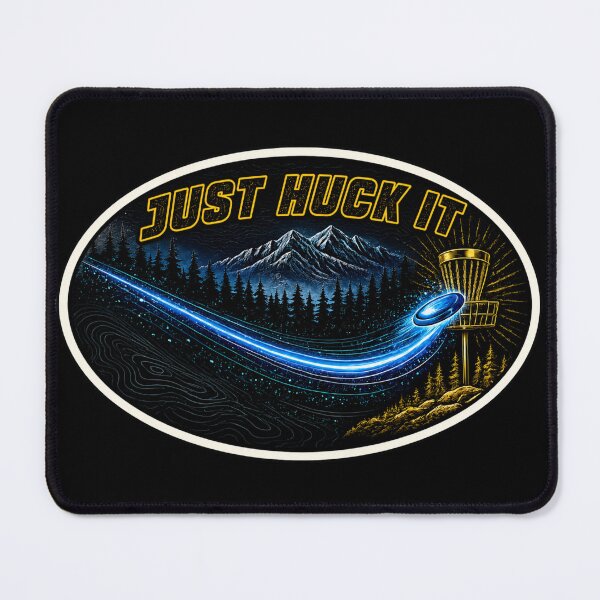 Item preview, Just Huck It Disc Golf Graphic designed and sold by Swanny's Custom T-shirt and Gift Designs.