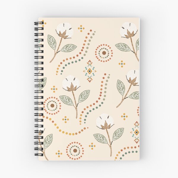 Item preview, Cotton Flower Modern Isan Dot Textile designed and sold by Lannanun.