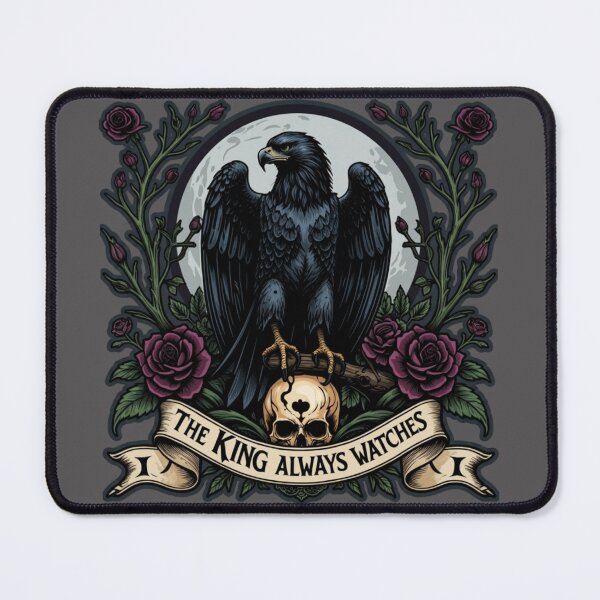 Item preview, Eagle Gothic Art - The King Always Watches - Dark Nature Moon Design designed and sold by GoGreenlove.