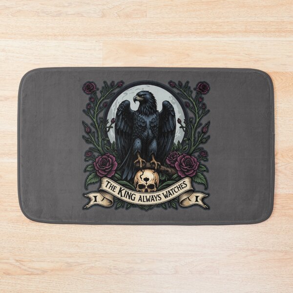 Item preview, Eagle Gothic Art - The King Always Watches - Dark Nature Moon Design designed and sold by GoGreenlove.