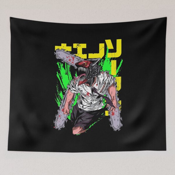 Item preview, Fearless Chainsaw Devil Hunter Anime Design designed and sold by CrispyToast-YT.
