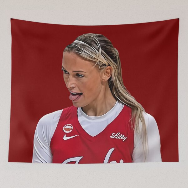 Item preview, Sophie Cunningham Indiana Fever WNBA designed and sold by matchakpop.