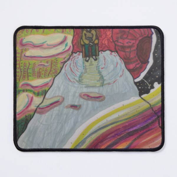 Item preview, Vivid Surreal Inner Universe Mind Journey Painting designed and sold by PsycheSporeS.