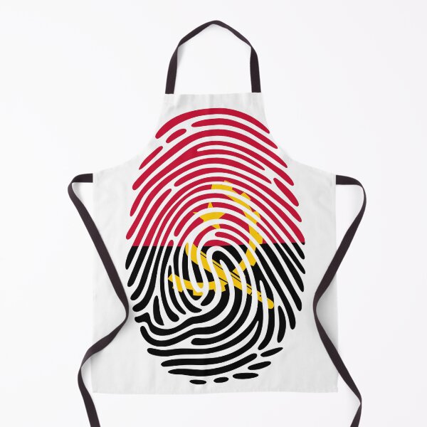 Item preview, Angola Flag Fingerprint Identity | Angolan DNA Heritage Graphic designed and sold by NTGUILTY.