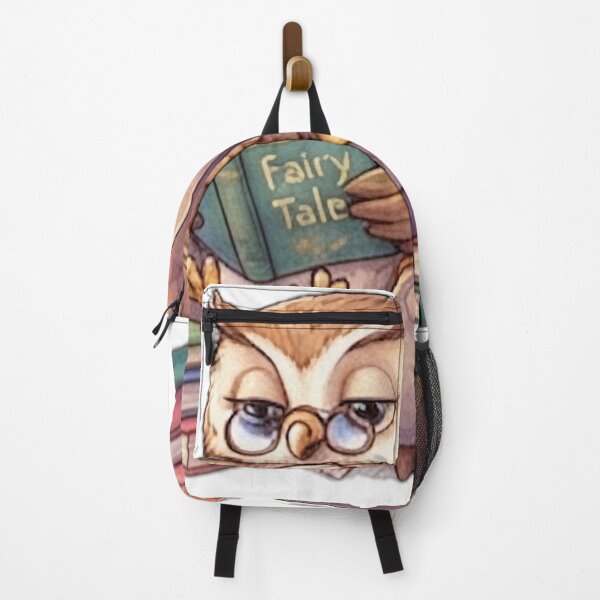 Item preview, Wise Owl Reading Fairy Tales designed and sold by DailyDoodlesBySumbul.