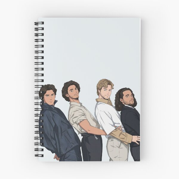 Item preview, Off Campus guys boys graham tucker di laurentis logan anime style designed and sold by matchakpop.