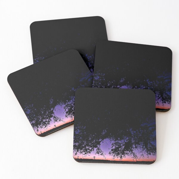 Item preview, Trees Silhouetted Against Sunset Sky designed and sold by The Unpromised Lens.
