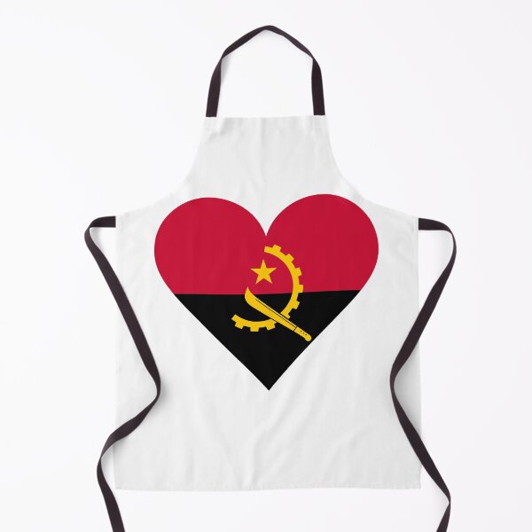 Item preview, Angola Heart Flag Graphic | I Love Angola Patriotic Symbol designed and sold by NTGUILTY.