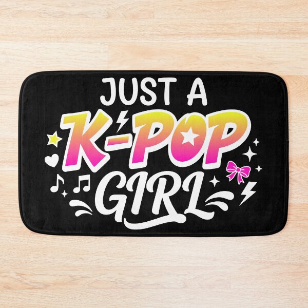 Item preview, Just a K-Pop Girl - Y2K Retro Kpop Fangirl Design designed and sold by Vanilla-Girl.