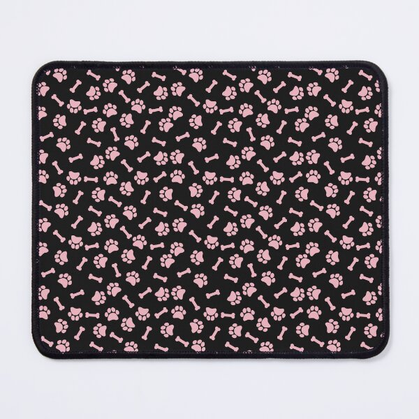 Item preview, Black and Blush dog paws designed and sold by pattern-archive.