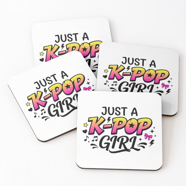 Item preview, Just a K-Pop Girl - Kpop Fangirl Y2K Retro Design designed and sold by Vanilla-Girl.
