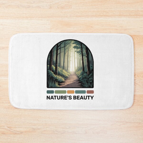 Item preview, Nature's beauty trail quote designed and sold by NiftyWrx.