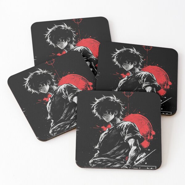 Item preview, Anime Samurai Aesthetic | 1% Better Everyday Black Red Manga Style Graphic designed and sold by NBT-NOVA.