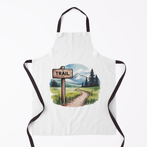 Item preview, Watercolor Trail Marker Sign designed and sold by NiftyWrx.