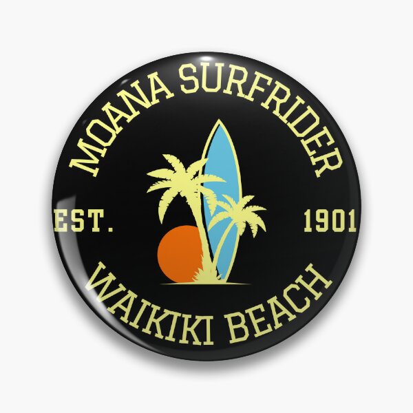 Item preview, Summer Hawaii Moana Surfrider Vintage designed and sold by The Retromotel.