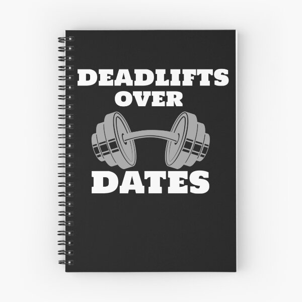 Item preview, Deadlifts before Dates Tee light designed and sold by FlamingCinderTs.