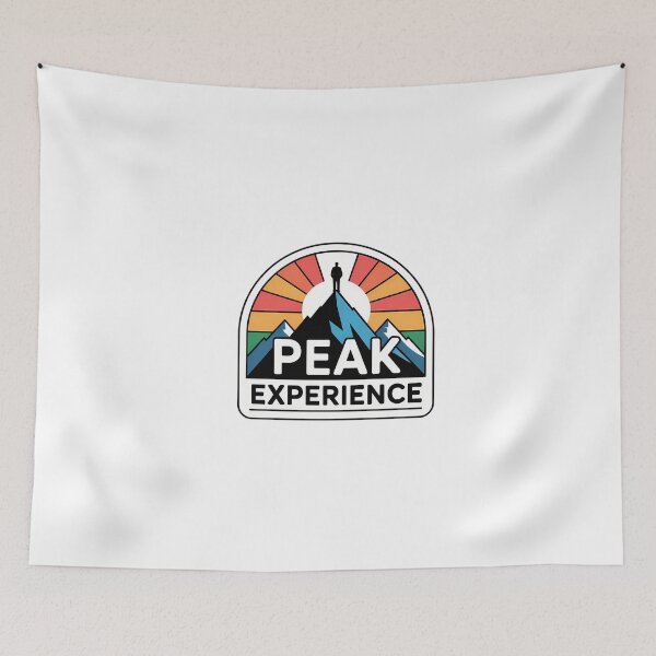 Item preview, Peak Experience Hiking Quote designed and sold by NiftyWrx.