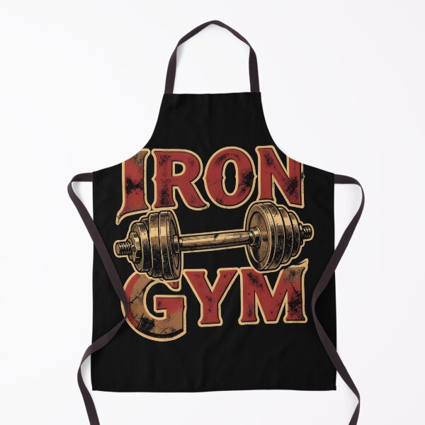 Item preview, Retro Iron Gym Vintage Bodybuilding Dumbbell Fitness designed and sold by KCasual.