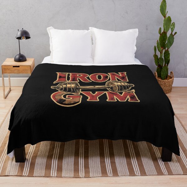 Item preview, Retro Iron Gym Vintage Bodybuilding Dumbbell Fitness designed and sold by KCasual.