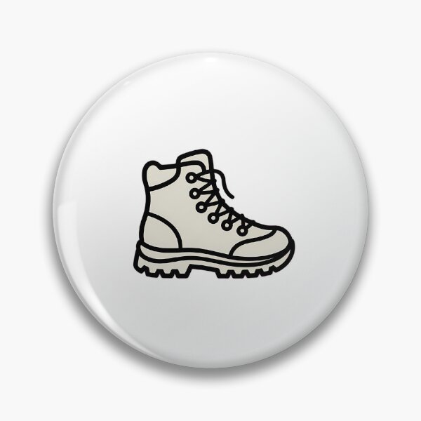 Item preview, Minimalist Hiking Boot Outline designed and sold by NiftyWrx.