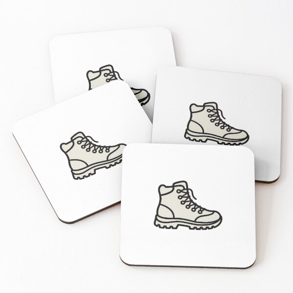 Item preview, Minimalist Hiking Boot Outline designed and sold by NiftyWrx.