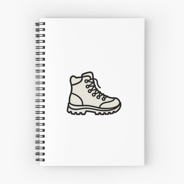 Item preview, Minimalist Hiking Boot Outline designed and sold by NiftyWrx.