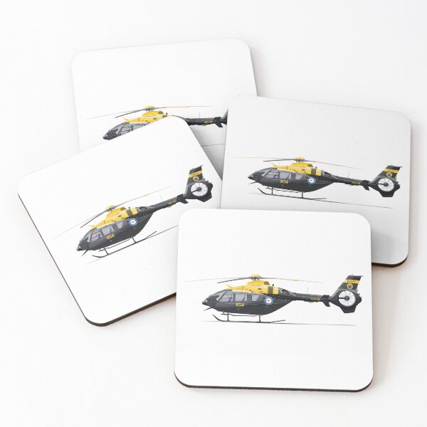 Item preview, AIRBUS H135 T2+ N52-014 ADF AVALON 2019 designed and sold by Grubby Fingers Aircraft Illustration.