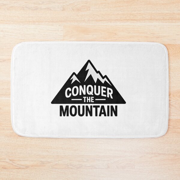 Item preview, Conquer the Mountain Silhouette designed and sold by NiftyWrx.